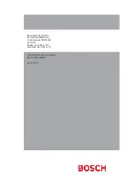 Preview for 8 page of Bosch PR115B Installer'S Reference Manual