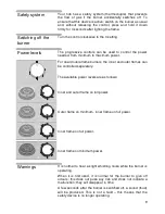 Предварительный просмотр 9 страницы Bosch PRA326B91X Operating Instructions Manual