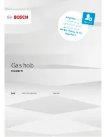 Bosch PRA3B6B70K Instruction Manual preview