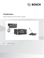 Bosch PRAESENSA Installation Manual preview