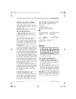 Preview for 65 page of Bosch PRIO Original Instructions Manual