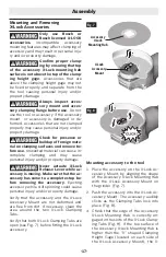 Предварительный просмотр 17 страницы Bosch PROFACTOR GWX18V-13C Operating/Safety Instructions Manual