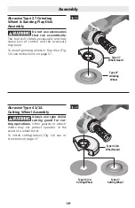 Предварительный просмотр 19 страницы Bosch PROFACTOR GWX18V-13C Operating/Safety Instructions Manual