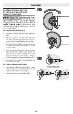 Предварительный просмотр 74 страницы Bosch PROFACTOR GWX18V-13C Operating/Safety Instructions Manual