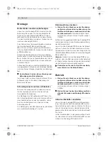 Preview for 8 page of Bosch Professional DP 500 Original Instructions Manual