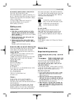 Preview for 99 page of Bosch Professional GBH 180-LI Original Instructions Manual