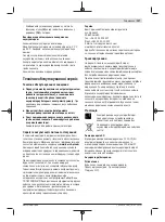 Preview for 127 page of Bosch Professional GBH 180-LI Original Instructions Manual