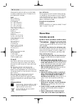 Preview for 162 page of Bosch Professional GBH 180-LI Original Instructions Manual