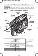 Preview for 8 page of Bosch Professional GBH 18V-21 Operating/Safety Instructions Manual