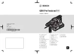 Bosch Professional GBH 18V-26 Original Instructions Manual предпросмотр