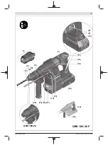 Предварительный просмотр 3 страницы Bosch Professional GBH 18V-26 Original Instructions Manual