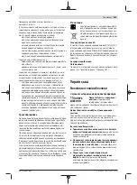 Предварительный просмотр 167 страницы Bosch Professional GBH 18V-26 Original Instructions Manual