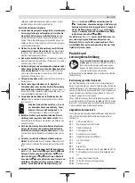 Preview for 9 page of Bosch Professional GBH 18V-28 DC Original Instructions Manual