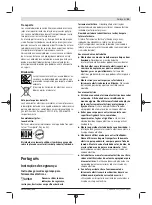 Preview for 43 page of Bosch Professional GBH 18V-28 DC Original Instructions Manual