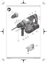 Предварительный просмотр 3 страницы Bosch Professional GBH 18V-34 CF Original Instructions Manual