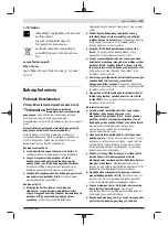 Предварительный просмотр 85 страницы Bosch Professional GBH 18V-34 CF Original Instructions Manual