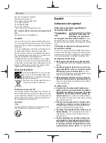 Предварительный просмотр 36 страницы Bosch Professional GBH 18V-34 Original Instructions Manual