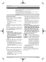 Предварительный просмотр 234 страницы Bosch Professional GBH 18V-34 Original Instructions Manual