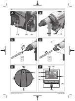 Preview for 4 page of Bosch Professional GBH 18V-45 C Original Instructions Manual