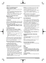 Предварительный просмотр 52 страницы Bosch Professional GBH 2-21 Original Instructions Manual