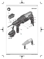 Предварительный просмотр 3 страницы Bosch Professional GBH 240 Manual