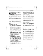 Preview for 47 page of Bosch Professional GBH 5-38 D Operating Instructions Manual