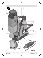 Предварительный просмотр 3 страницы Bosch Professional GBM 50-2 Original Instructions Manual