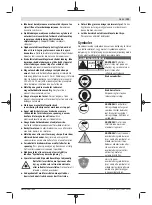 Предварительный просмотр 101 страницы Bosch Professional GBM 50-2 Original Instructions Manual