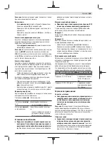 Предварительный просмотр 185 страницы Bosch Professional GBM 50-2 Original Instructions Manual