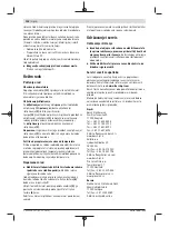 Preview for 136 page of Bosch Professional GCB 18V-63 Original Instructions Manual