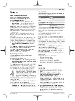 Preview for 107 page of Bosch Professional GCL 2-50 C Original Instructions Manual