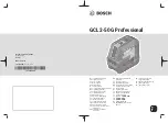 Bosch Professional GCL 2-50 G Original Instructions Manual preview