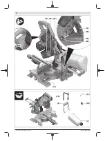 Предварительный просмотр 4 страницы Bosch Professional GCM 18V-216 Original Instructions Manual