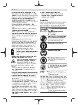 Предварительный просмотр 172 страницы Bosch Professional GCM 18V-216 Original Instructions Manual