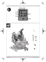 Предварительный просмотр 5 страницы Bosch Professional GCM 18V-305 GDC Original Instructions Manual