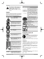 Предварительный просмотр 32 страницы Bosch Professional GCM 350-254 Original Instructions Manual