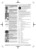 Предварительный просмотр 157 страницы Bosch Professional GCM 350-254 Original Instructions Manual