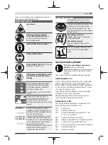 Предварительный просмотр 349 страницы Bosch Professional GCM 350-254 Original Instructions Manual