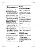 Предварительный просмотр 53 страницы Bosch Professional GCO 20-14 Original Instructions Manual