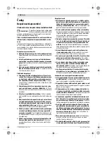 Предварительный просмотр 100 страницы Bosch Professional GCO 20-14 Original Instructions Manual