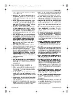 Preview for 107 page of Bosch Professional GCO 20-14 Original Instructions Manual