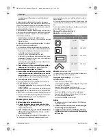 Предварительный просмотр 118 страницы Bosch Professional GCO 20-14 Original Instructions Manual