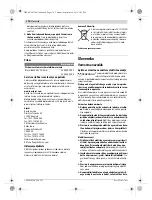 Предварительный просмотр 170 страницы Bosch Professional GCO 20-14 Original Instructions Manual