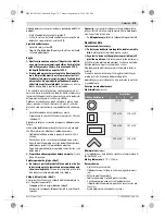 Предварительный просмотр 175 страницы Bosch Professional GCO 20-14 Original Instructions Manual