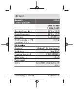 Предварительный просмотр 28 страницы Bosch Professional GCY 42 Original Instructions Manual