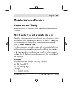 Preview for 33 page of Bosch Professional GCY 42 Original Instructions Manual