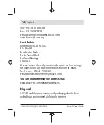 Предварительный просмотр 34 страницы Bosch Professional GCY 42 Original Instructions Manual