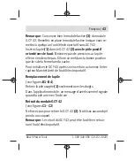 Предварительный просмотр 43 страницы Bosch Professional GCY 42 Original Instructions Manual