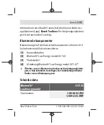 Preview for 101 page of Bosch Professional GCY 42 Original Instructions Manual