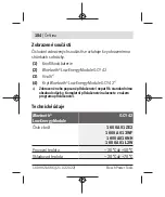 Предварительный просмотр 184 страницы Bosch Professional GCY 42 Original Instructions Manual